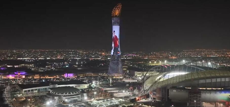 卡塔爾地標廣告